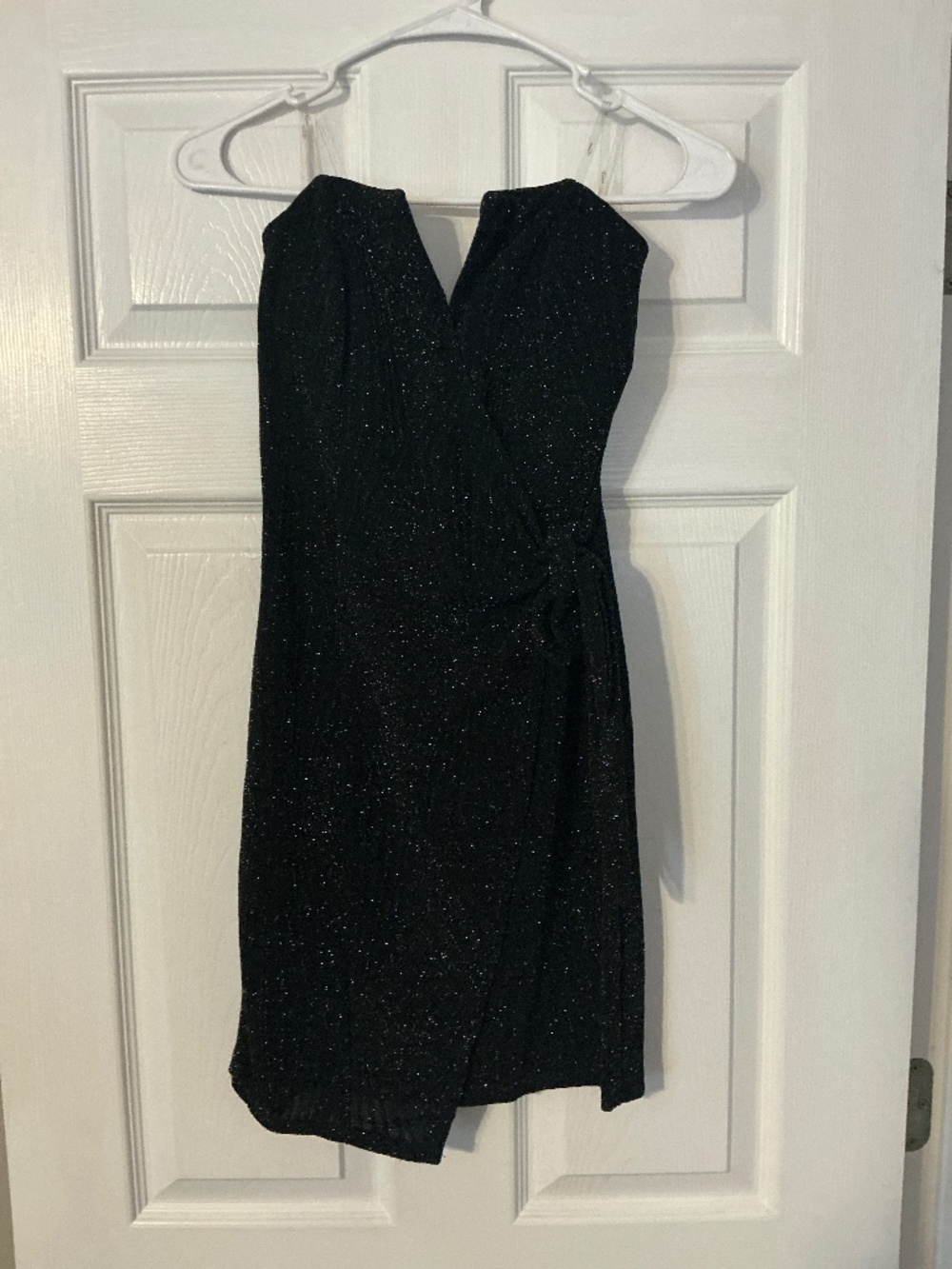 NWT, Trixxi, Small, Black strapless dress